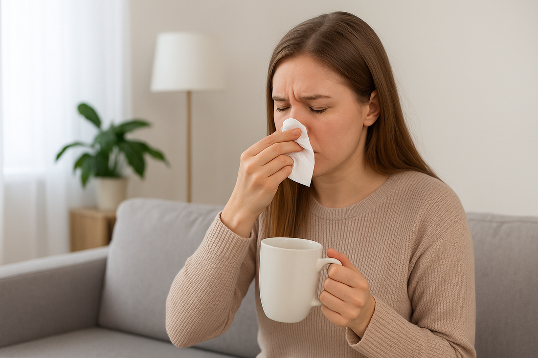 Low humidity → respiratory and mucous-membrane problems