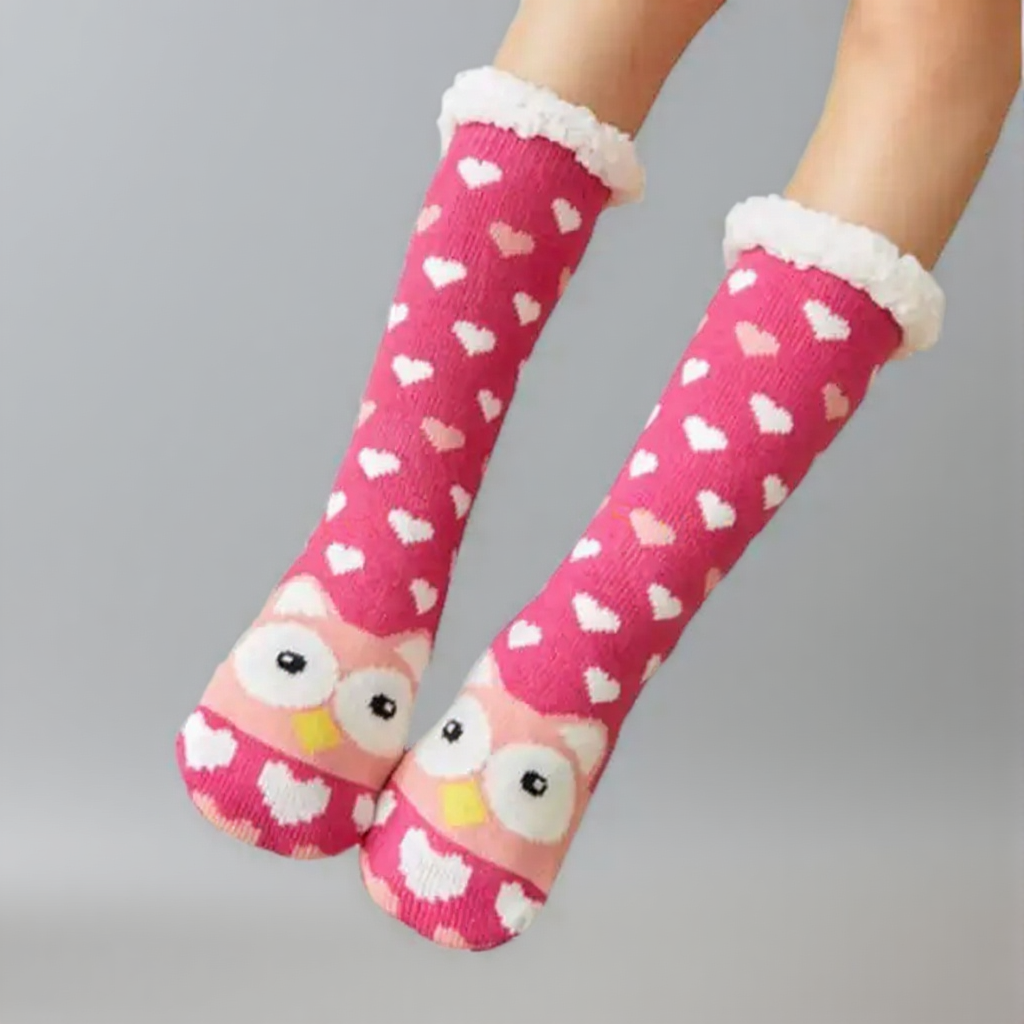 Holiday Plush Comfort Socks