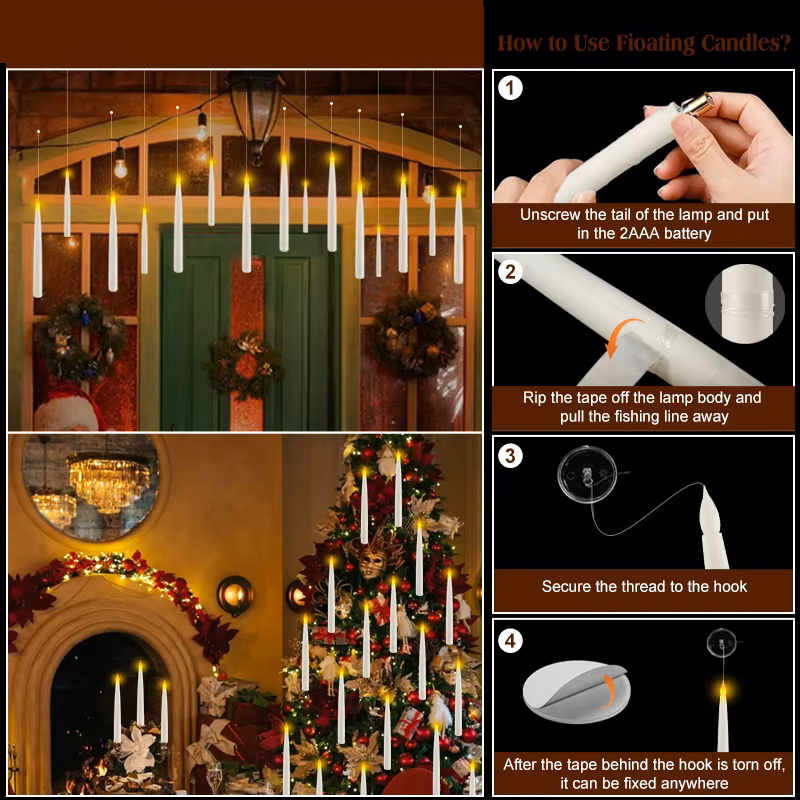 MagicGlow™ Floating Candles