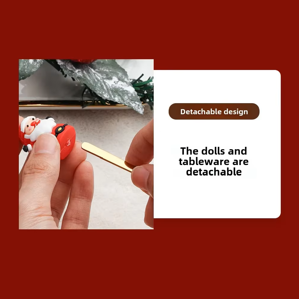 Golden Joy™ Christmas Spoon & Fork Set