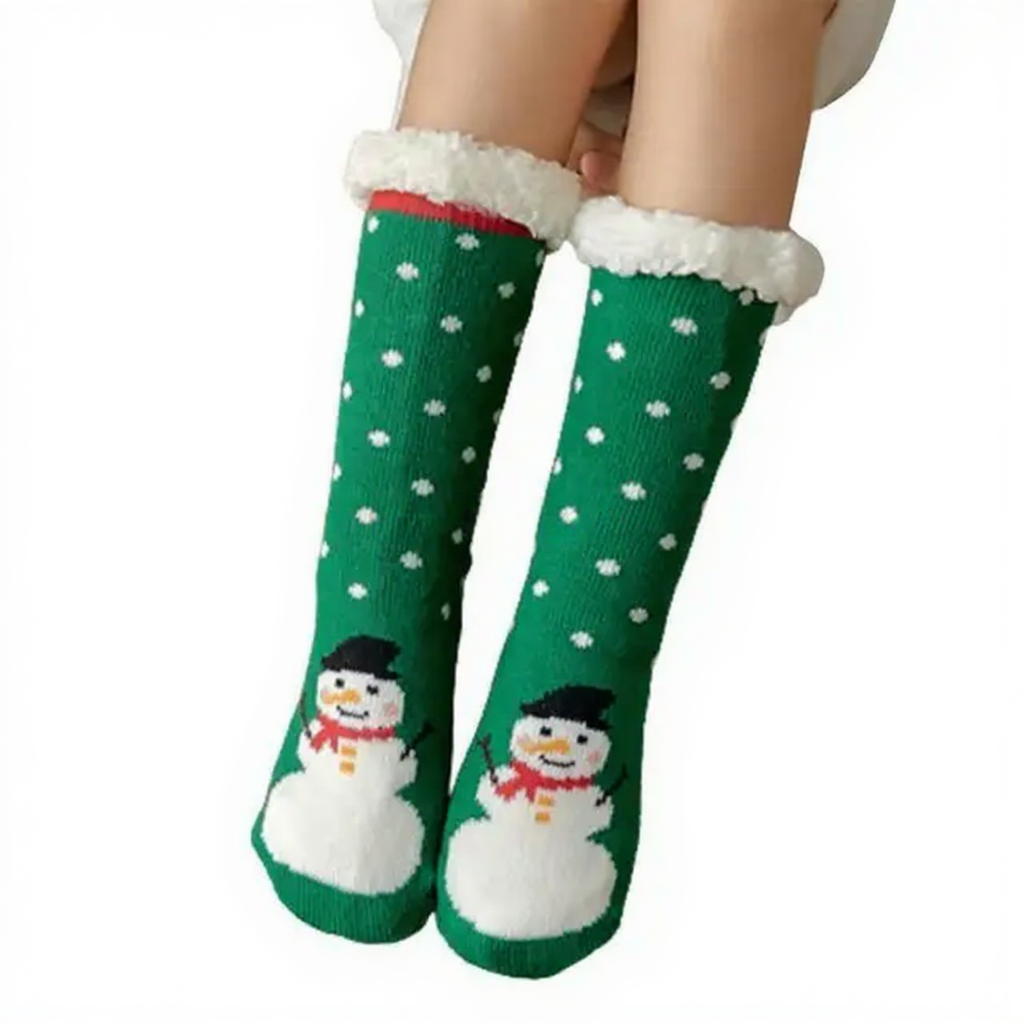 Holiday Plush Comfort Socks