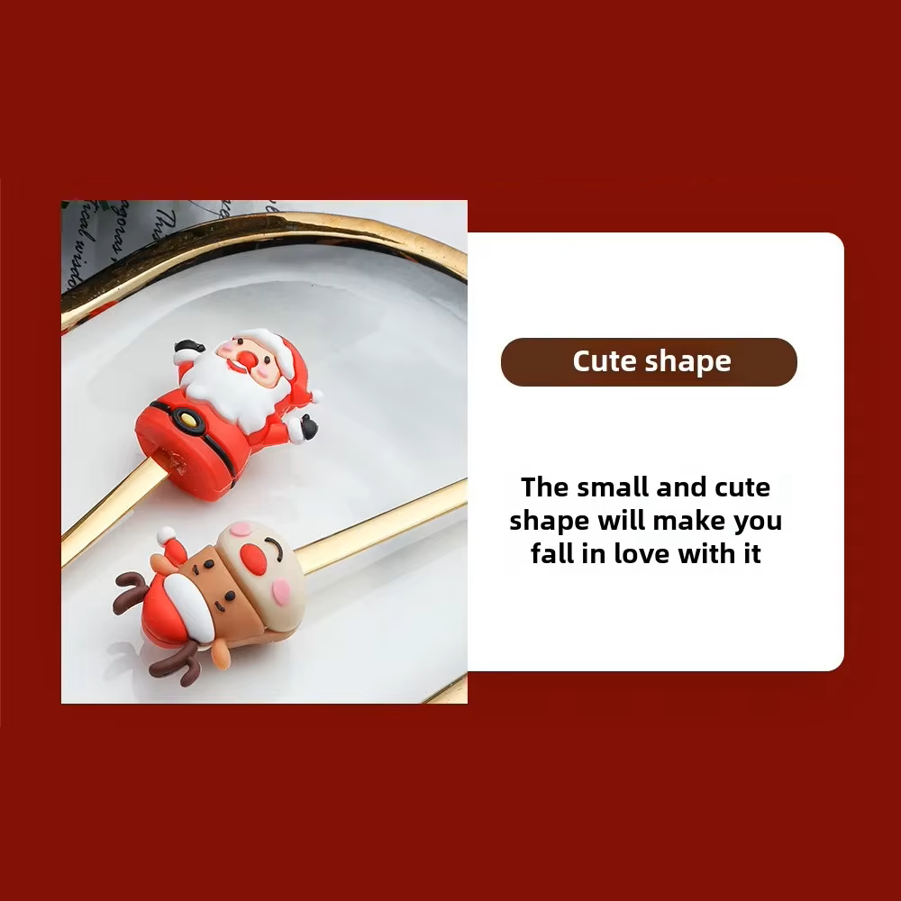 Golden Joy™ Christmas Spoon & Fork Set