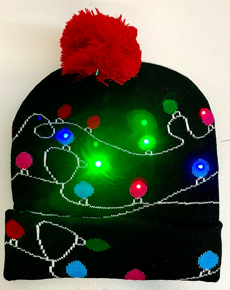 GlowMerry Christmas Beanie