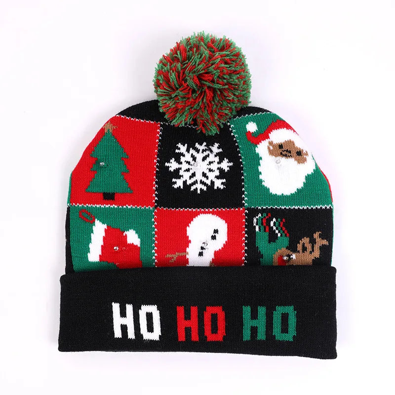 GlowMerry Christmas Beanie
