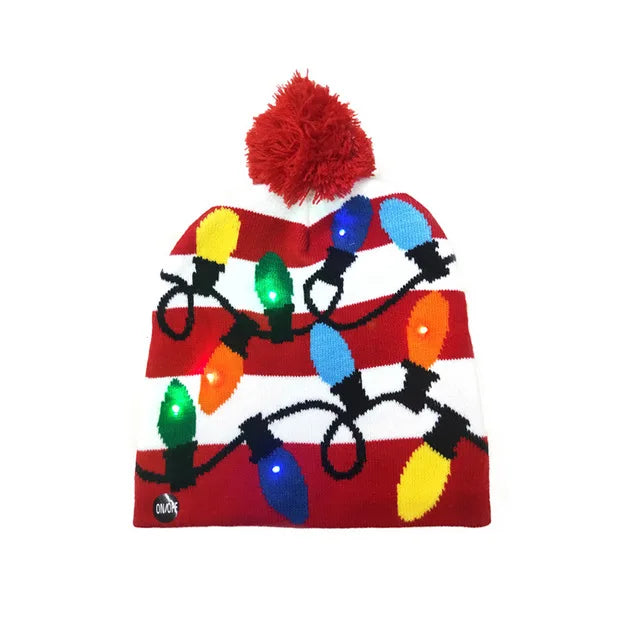 GlowMerry Christmas Beanie