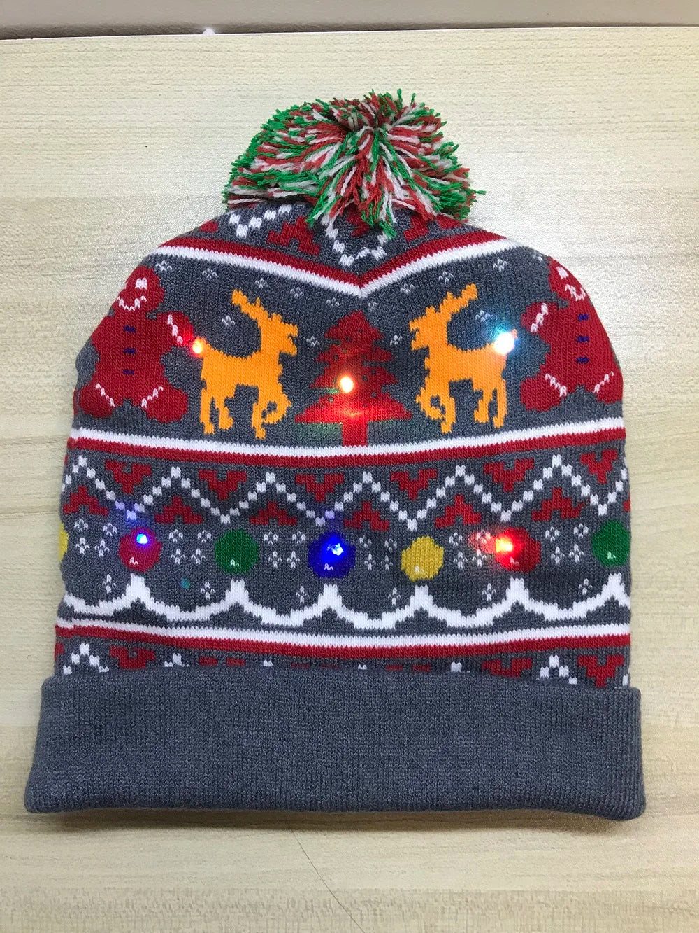 GlowMerry Christmas Beanie