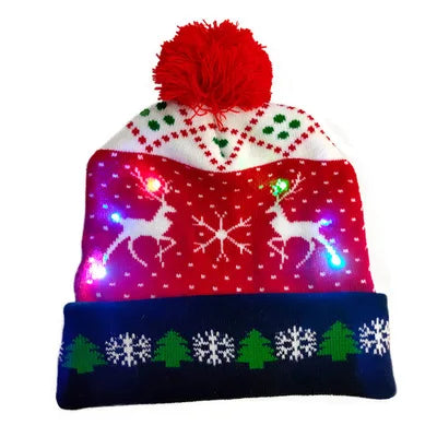 GlowMerry Christmas Beanie