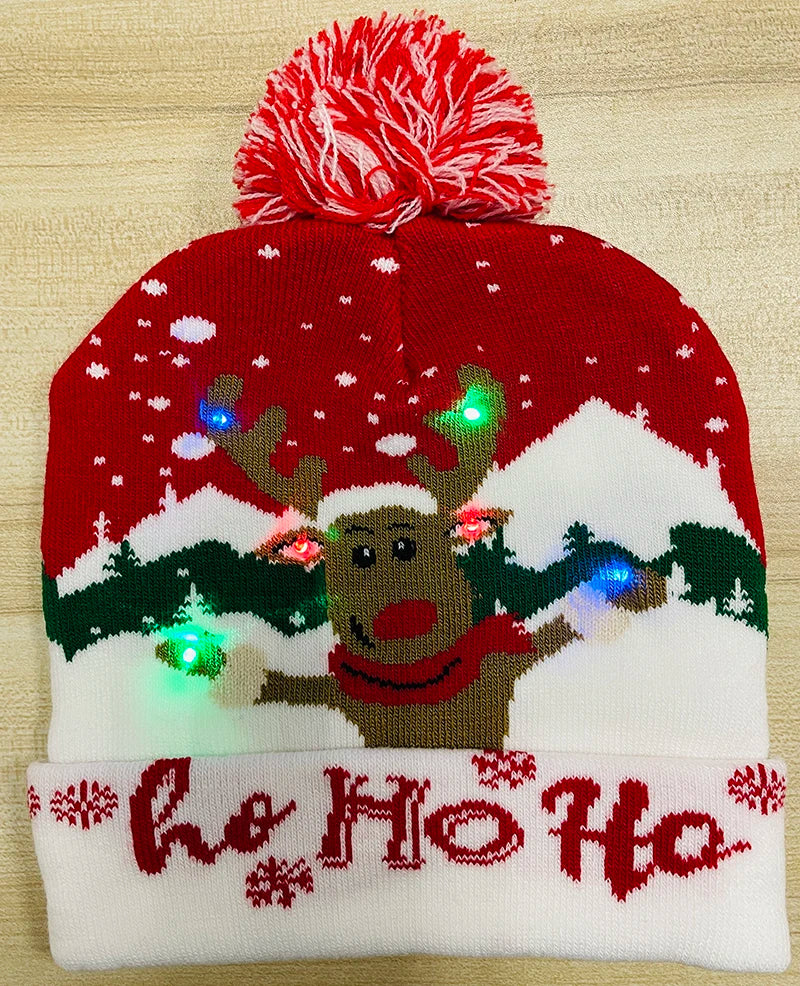 GlowMerry Christmas Beanie