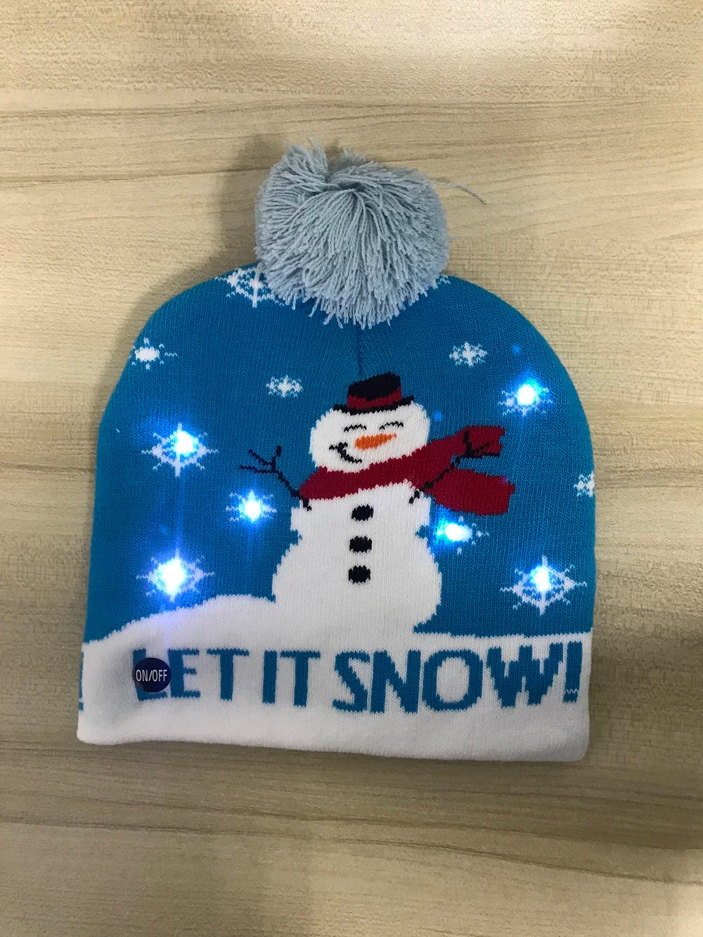 GlowMerry Christmas Beanie