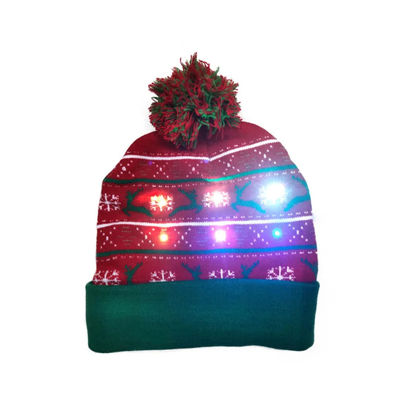GlowMerry Christmas Beanie