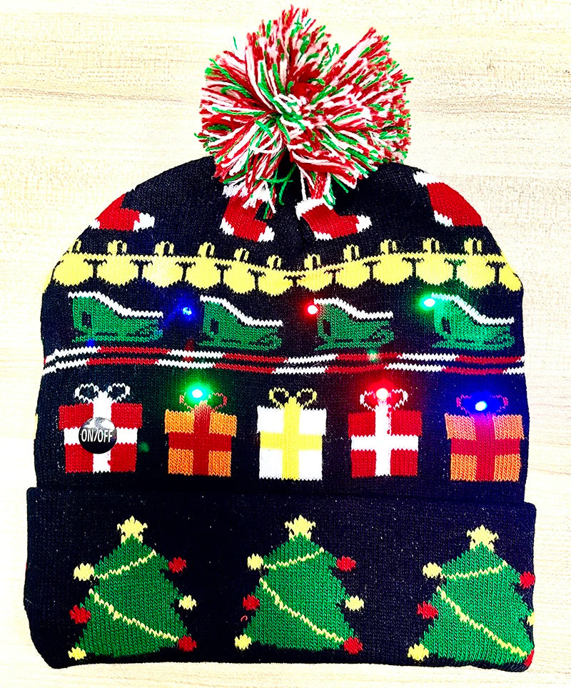 GlowMerry Christmas Beanie