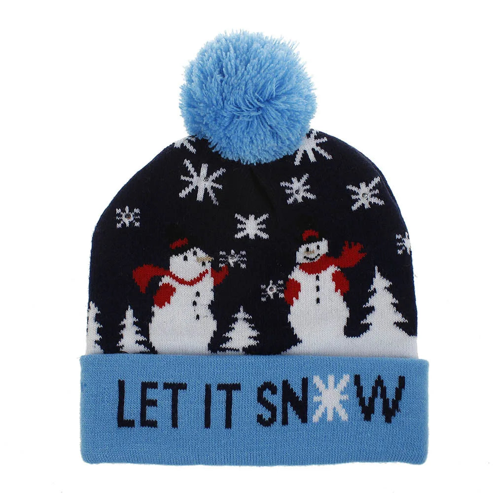 GlowMerry Christmas Beanie