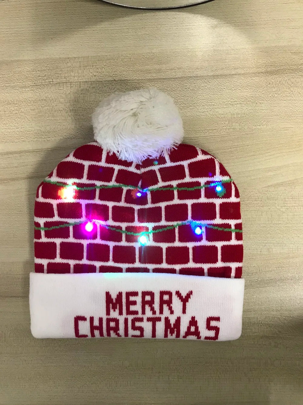 GlowMerry Christmas Beanie