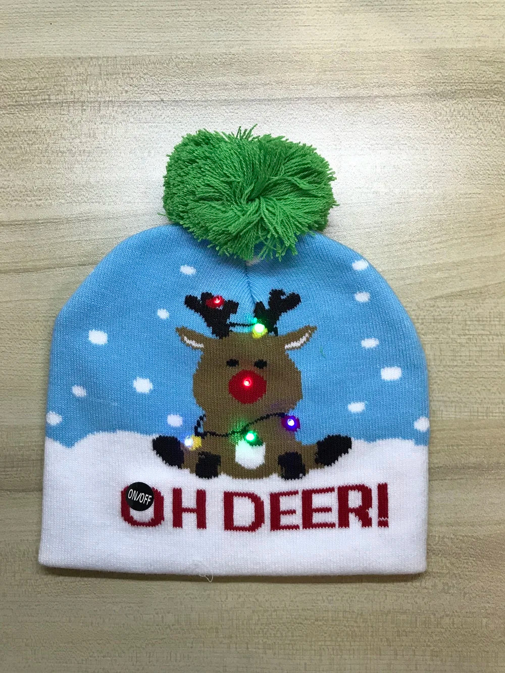 GlowMerry Christmas Beanie