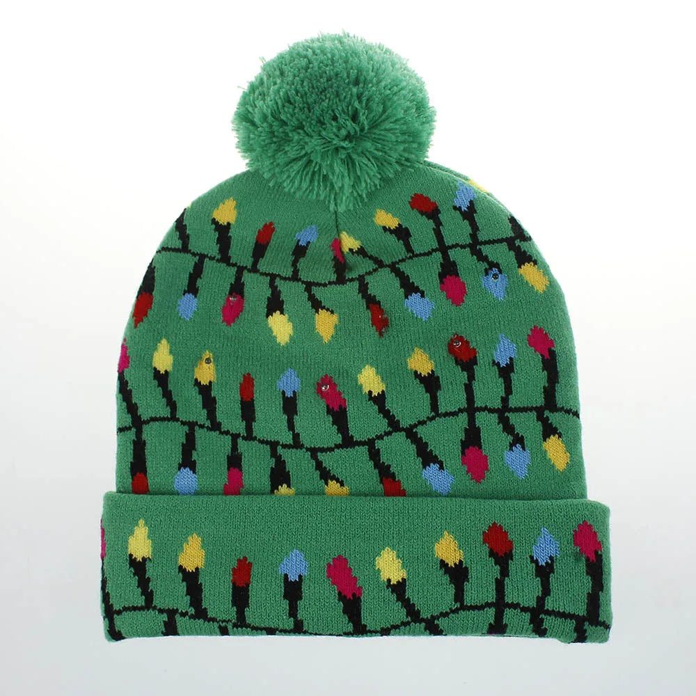 GlowMerry Christmas Beanie