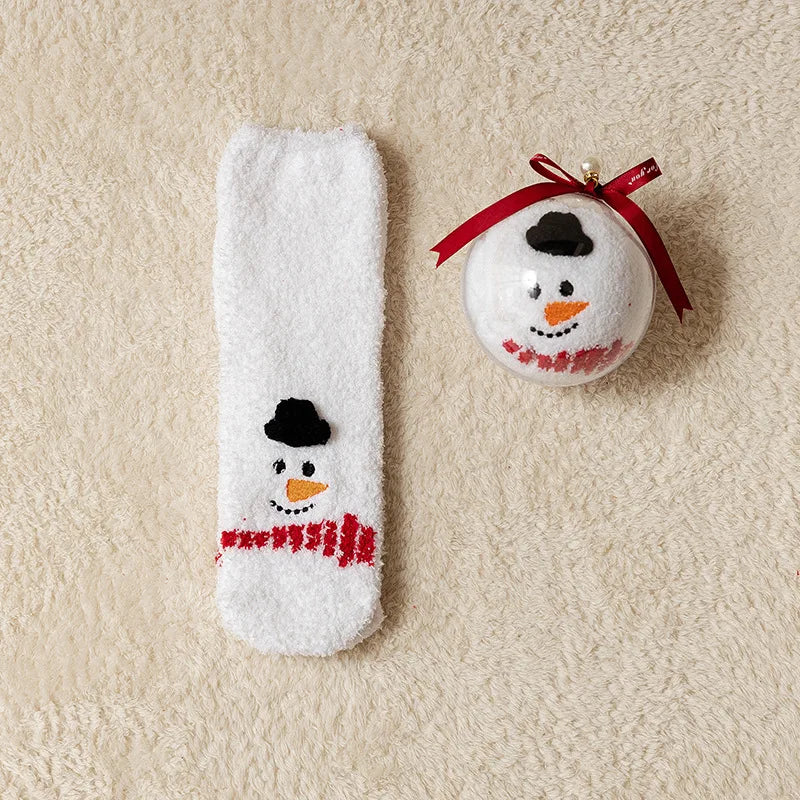 SantaSnuggle™ Plush Ball Socks
