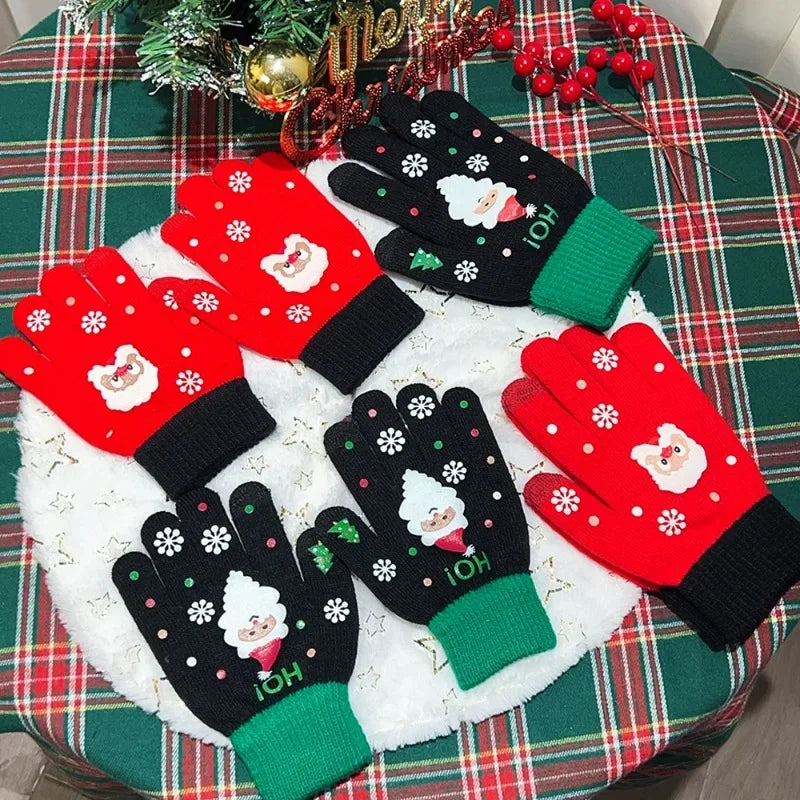 JingleKnit™ Snow Gloves