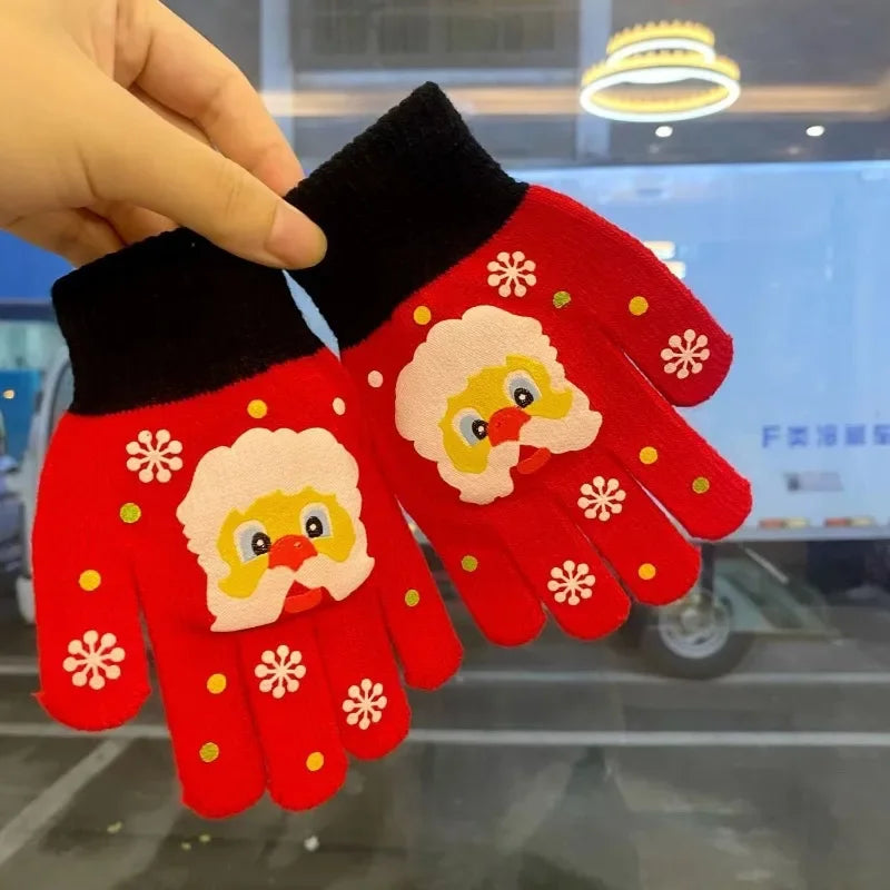 JingleKnit™ Snow Gloves
