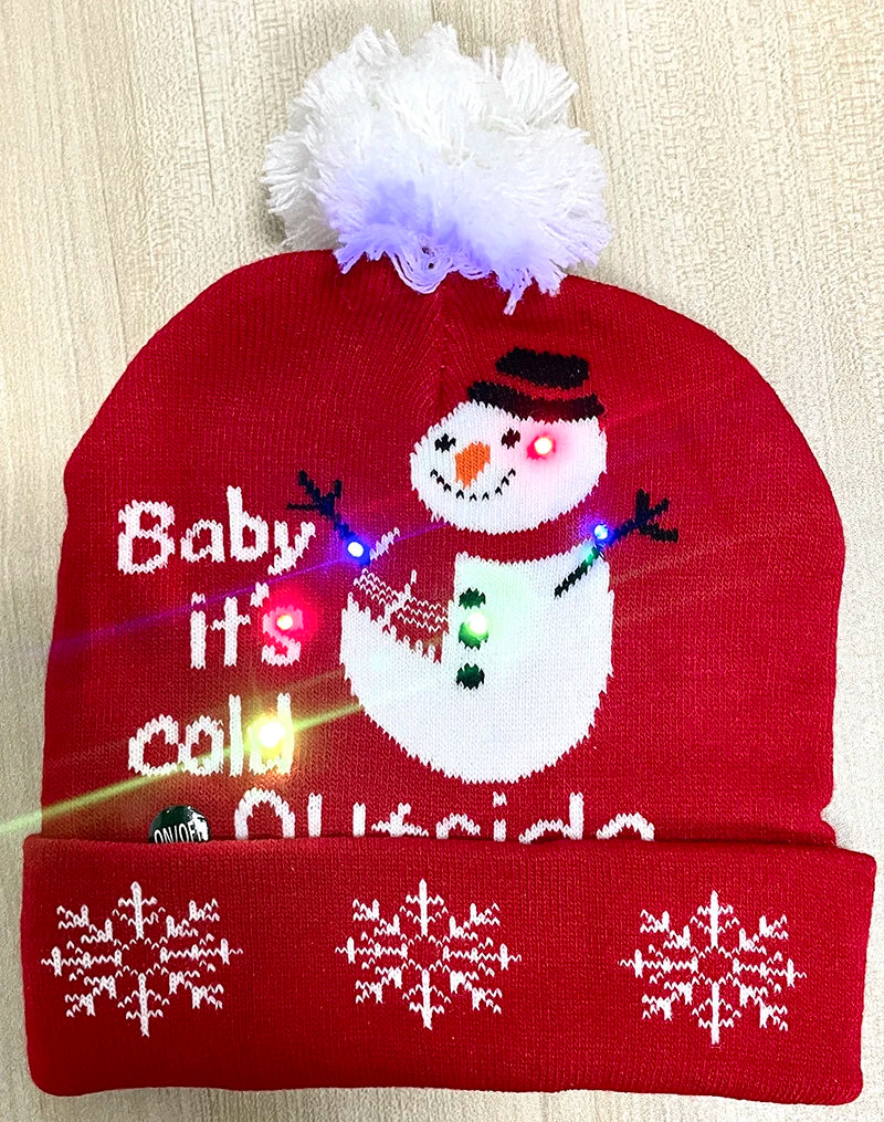 GlowMerry Christmas Beanie