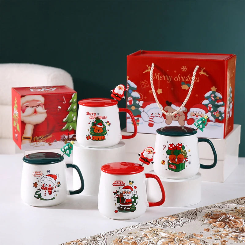 NoëlCup™ Deluxe Ceramic Mug Set