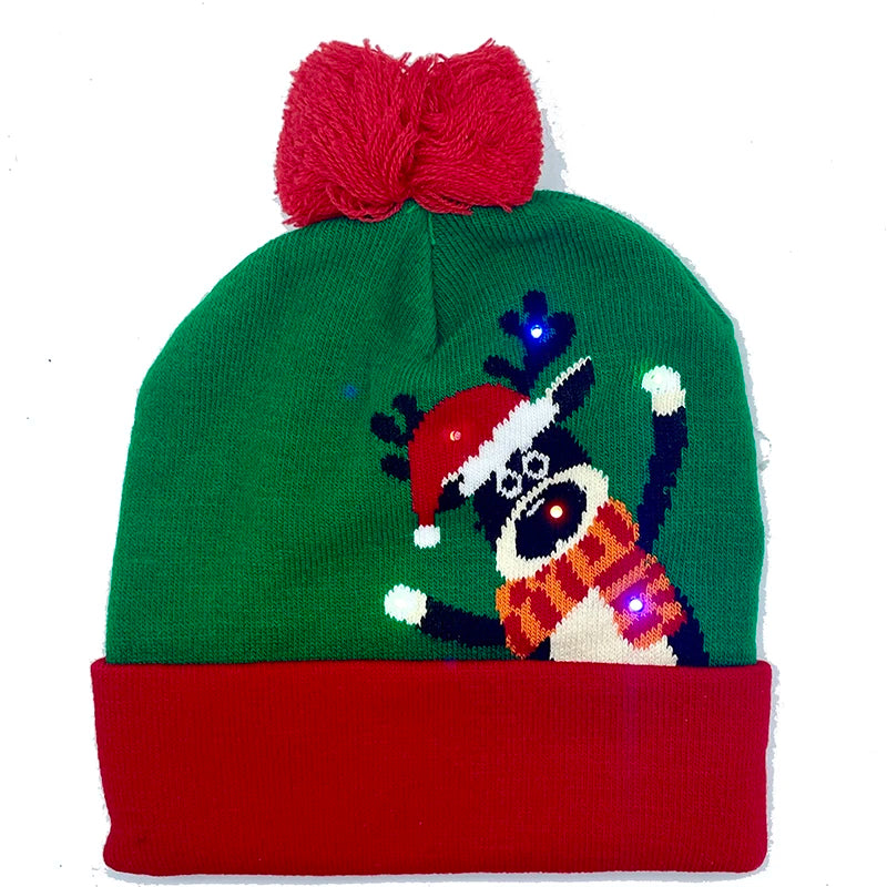 GlowMerry Christmas Beanie