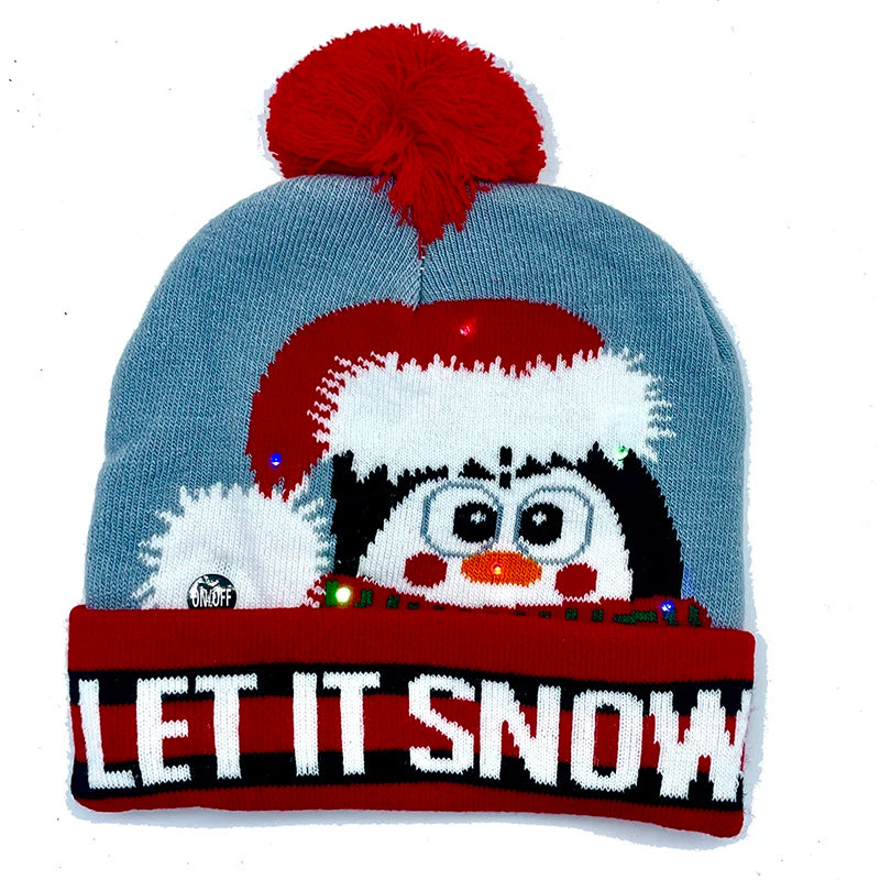GlowMerry Christmas Beanie